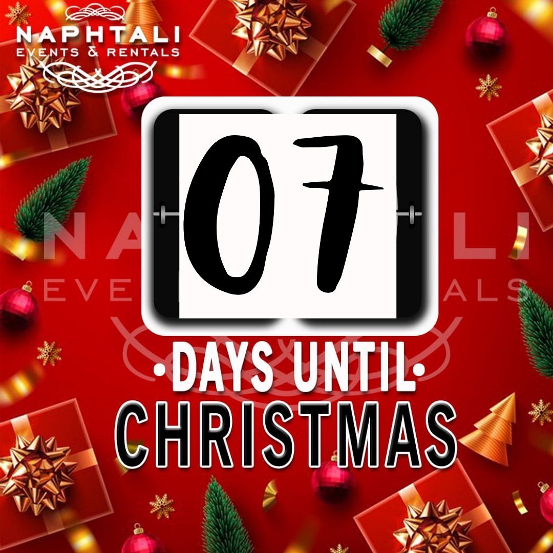 268633094 5022882224422441 1911635053054978456 n - 7 Days To Go. 
Join us as we count down to Christmas day. 

Christmas, the season of love, laughter,...