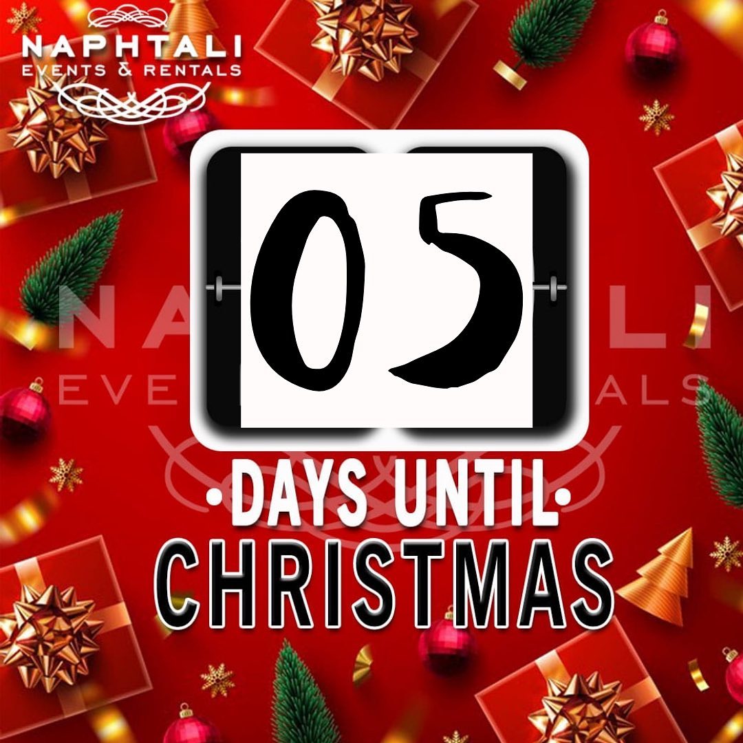 269672996 497285034920595 367751090800466290 n - 5 Days To Go. 
Join us as we count down to Christmas day. 

Christmas, the season of love, laughter,...